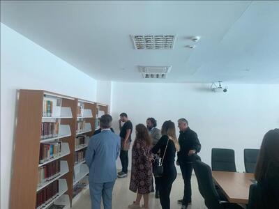 "Beekeeping Entrepreneurship for NEETs!" isimli Avrupa Birliği Erasmus Plus Projesi delegasyonu ve Beraberindeki Heyet Kütüphanemizi Ziyaret Etti.