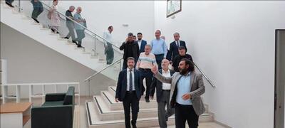 Rektörümüz Sayın Prof.Dr. Abdurrahim ALKIŞ ve Beraberindeki Heyet Kütüphanemizi Ziyaret etti.