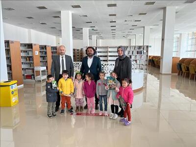 Şırnak 4-6 Yaş Toki Diyanet Anasınıfı Öğrencileri Kütüphanemizi Ziyaret Ettiler.