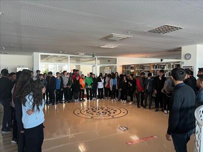 Şırnak Cumhuriyet Anadolu Lisesi Öğrencileri Kütüphanemizi Ziyaret Etti.