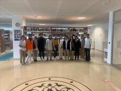Şırnak Nazmiye Demirel Kız Meslek Lisesi Öğrencileri Merkez Kütüphanemizi Ziyaret Etti.